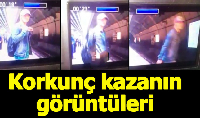 Marmaray'daki kazanın görüntüleri ortaya çıktı