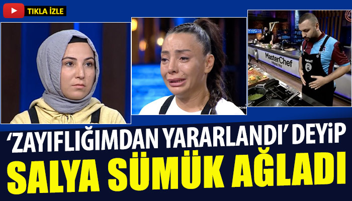 Masterchef yarışmacısı Suna'nın hıçkıra hıçkıra ağlaması