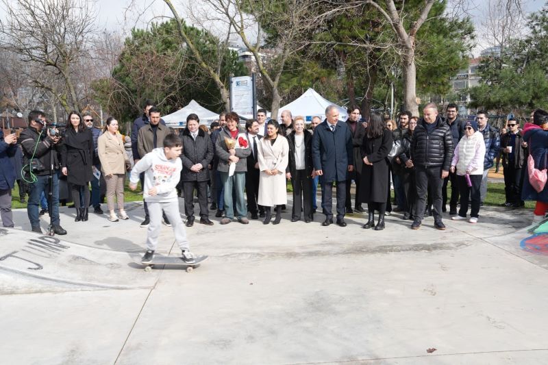 Mattia Ahmet Minguzzi'nin adı Kalamış Kaykay Parkı'nda yaşayacak