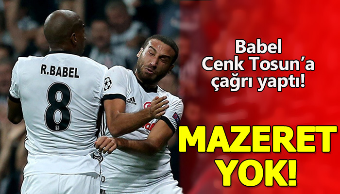 Mazeret yok! Bekliyorum!