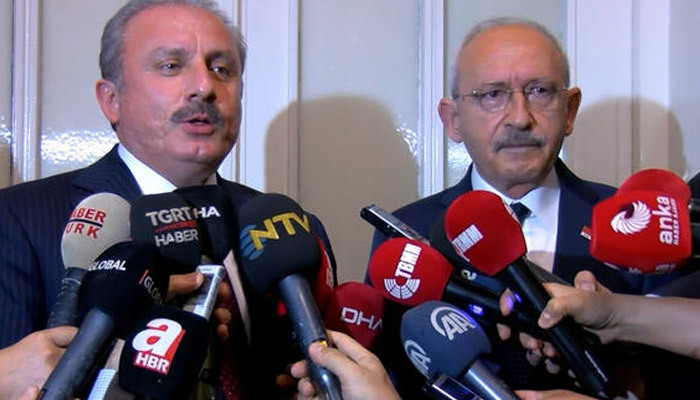 Meclis Başkanı Şentop, Kılıçdaroğlu'yla görüştü
