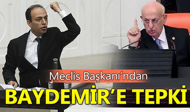 Meclis Başkanı'ndan Baydemir'e tepki