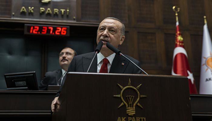 Meclis TV Cumhurbaşkanı Erdoğan'ın konuşmasını kesti
