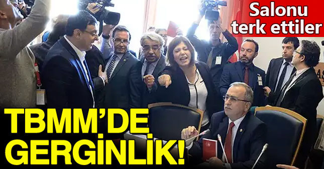 Meclis'te Gültan Kışanak gerilimi