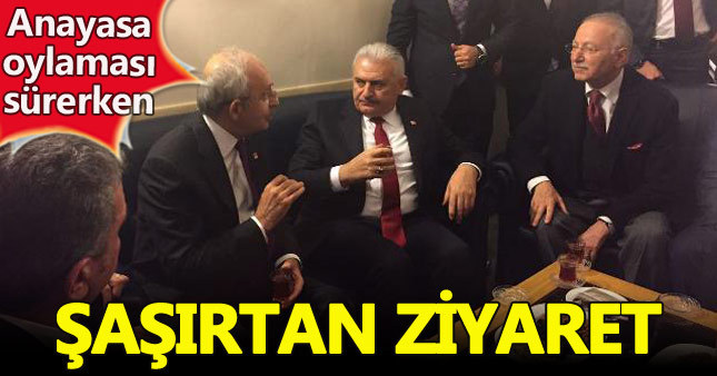 Başbakan ile Kılıçdaroğlu Meclis'te görüştü