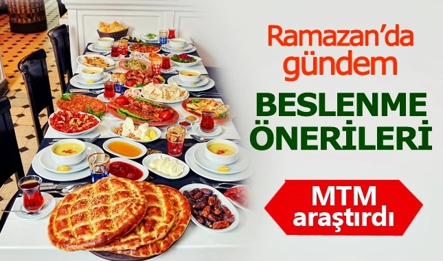 Medya Ramazan için beslenme önerilerine odaklandı