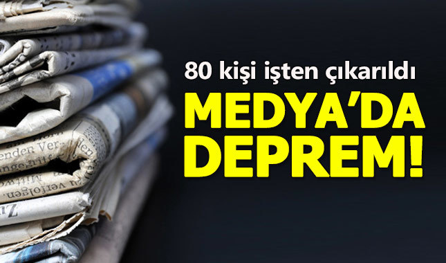 Medya sektöründe erime devam ediyor: 80 gazeteci işten çıkarıldı