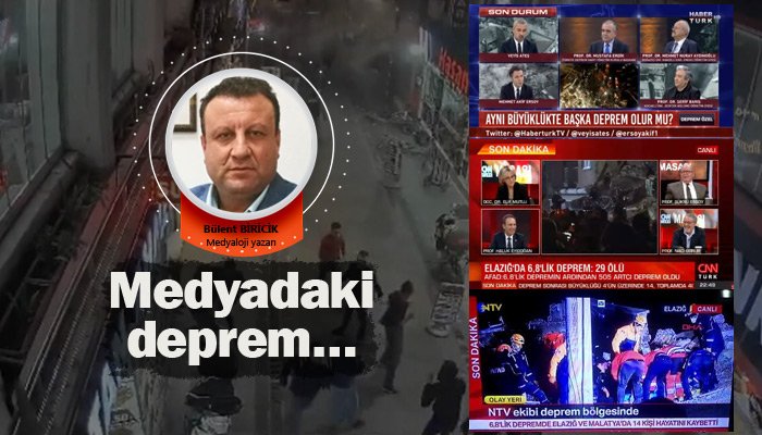 Medyadaki Deprem…