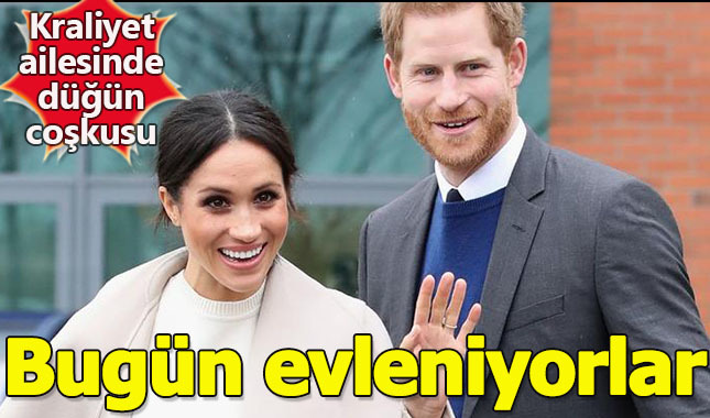 Meghan Markle ve Prens Harry evleniyor Kraliyet düğününden görüntüler! Kimdir?