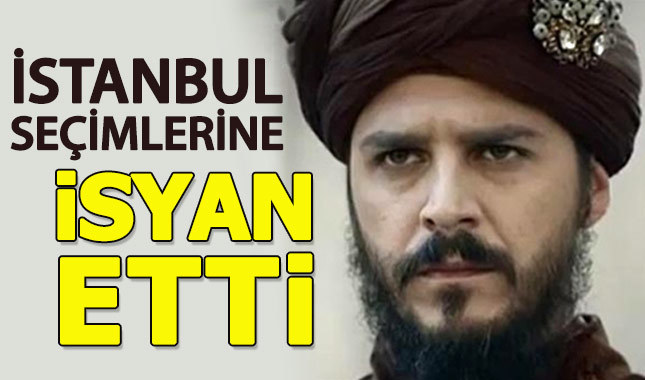 Mehmet Günsür, İstanbul seçimlerine isyan etti