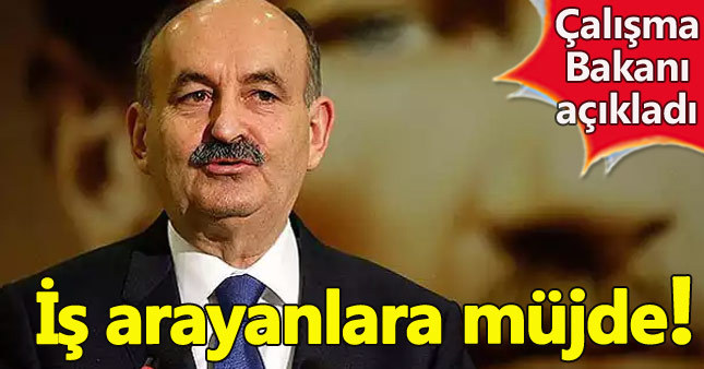 Mehmet Müezzinoğlu işsizlere müjde verdi