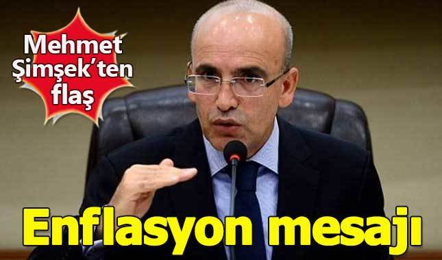 Mehmet Şimşek'ten cari açık ve enflasyon mesajı