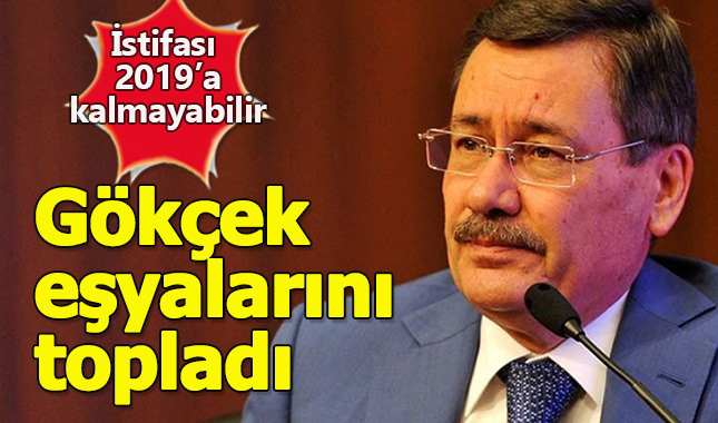 Melih Gökçek hakkında flaş iddia, odasını topladı