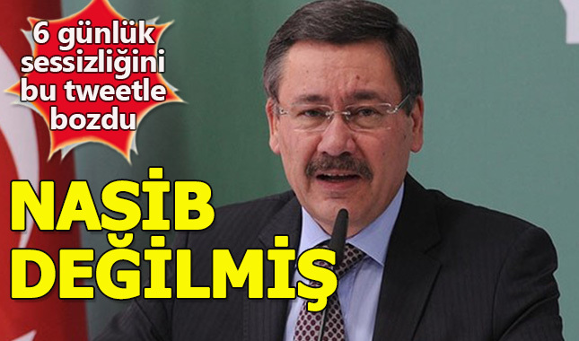 Melih Gökçek'ten dikkat çeken paylaşım