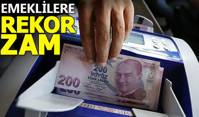 Memur ve emekli maaşlarına rekor zam