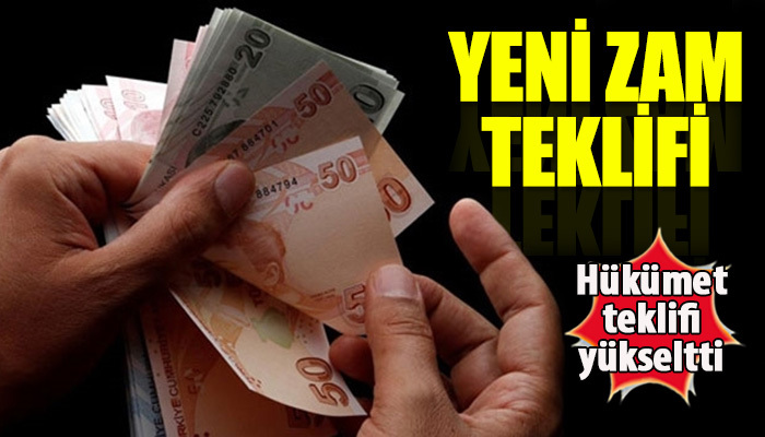 Memur ve memur emeklisine yeni zam teklifi