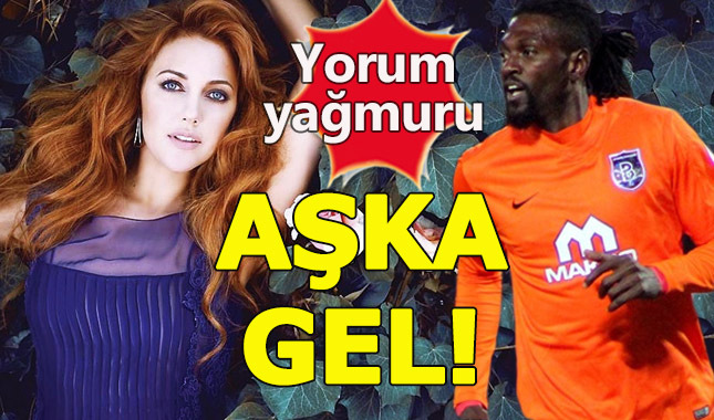 Meryem Uzerli ve Adebayor aşk mı yaşıyor?