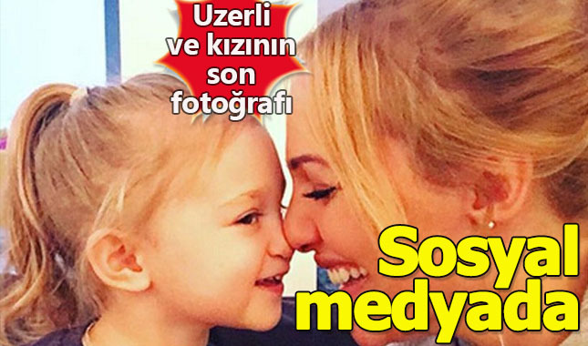 Meryem Uzerli ve kızı Lara'nın şirin fotoğrafı