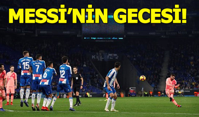 Messi coştu, Barça farka koştu