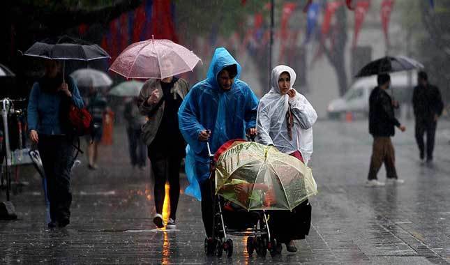 Meteorolojiden 6 il için sağanak uyarısı