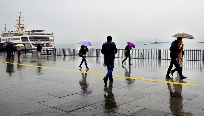 Meteoroloji'den İstanbul ve çevresine yağış uyarısı