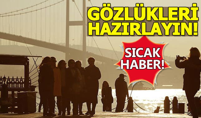 Meteoroloji'den İstanbul'a güneş müjdesi