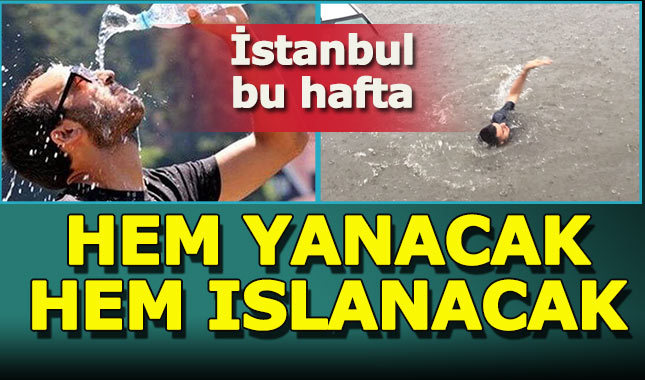 Meteoroloji'den İstanbullular'a sağanak uyarısı