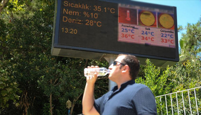 Meteorolojiden gelen uyarıyla sıcak havalara dikkat