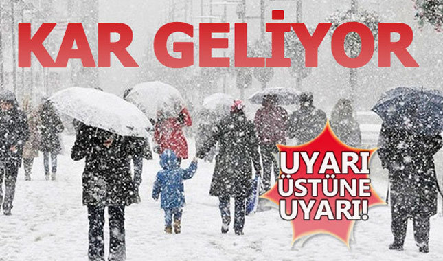 Meteorolojiden son dakika uyarısı geldi!