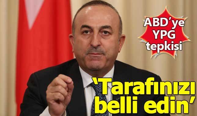 Mevlüt Çavuşoğlu'ndan ABD'ye sert uyarı: Tarafınızı belli edin