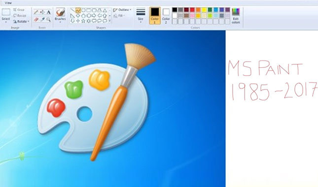 Microsoft, Paint'i tarihe gömüyor