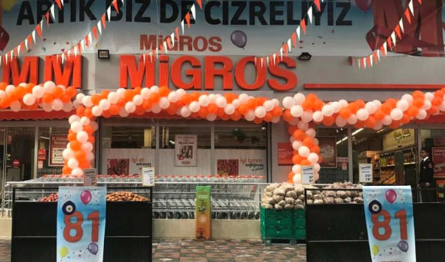 Migros ilk mağazasını açtı, artık her yerde!