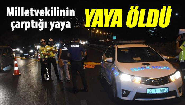 Milletvekilinin çaptığı yaya hayatını kaybetti