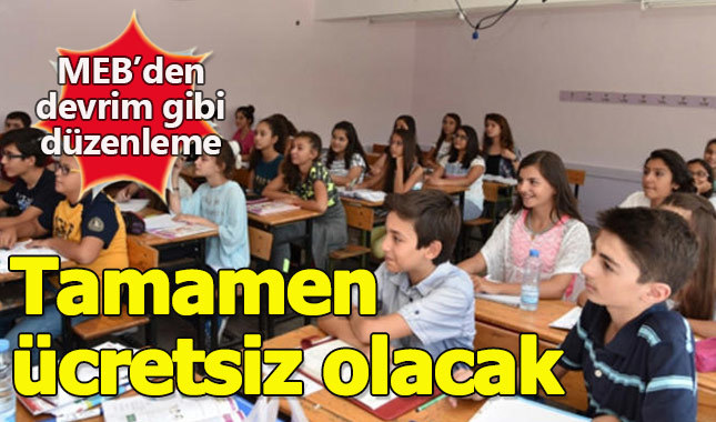 Milli Eğitim Bakanlığı'ndan yeni düzenleme