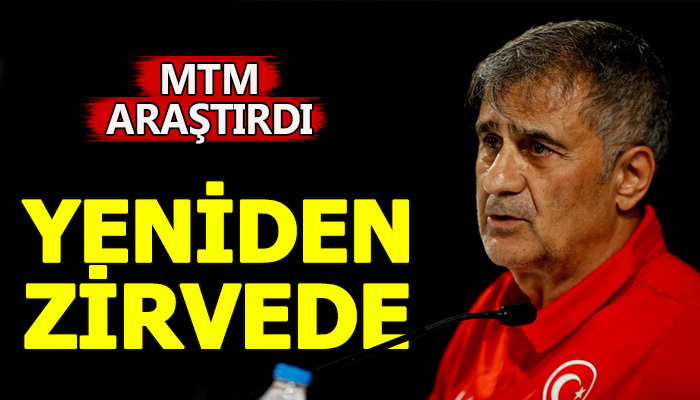 Milli Takım Şenol Güneş'i zirveye taşıdı