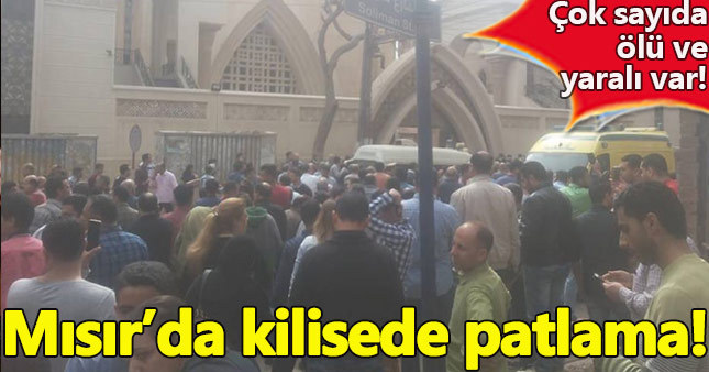 Mısır'da kilisede patlama