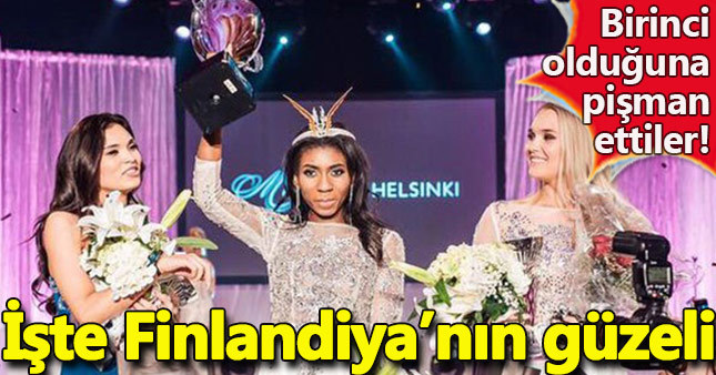 Miss Helsinki 2017'yi Sephora Ikalaba kazandı