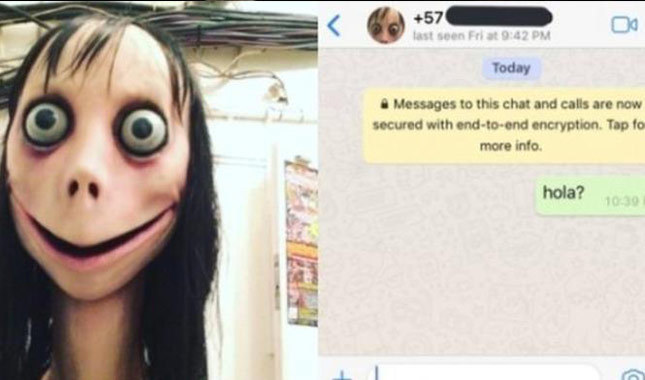 Momo oyunu nedir? Yeni Mavi Balina mı? WhatsApp üzerinden yayılıyor