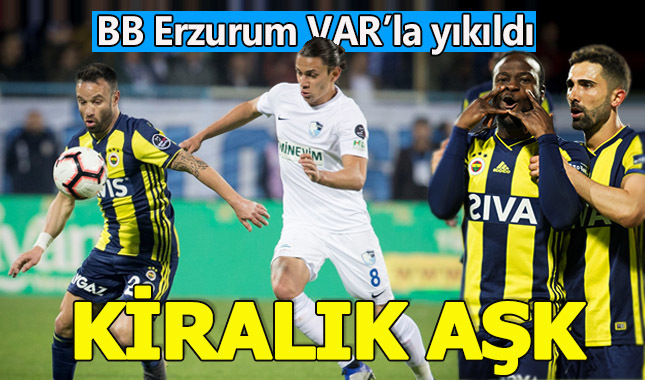Moses attı 3 puanı kaptı | Erzurumspor 0-1 Fenerbahçe maç özeti izle