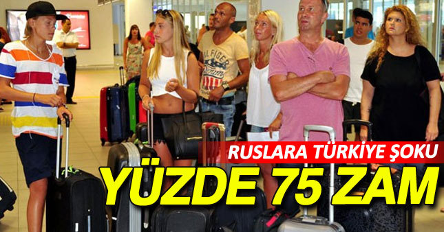 Moskova-Antalya arası uçak biletleri yüzde 75 zam yedi