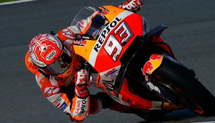 MotoGp Aragon yarışında zirve Marquez'in
