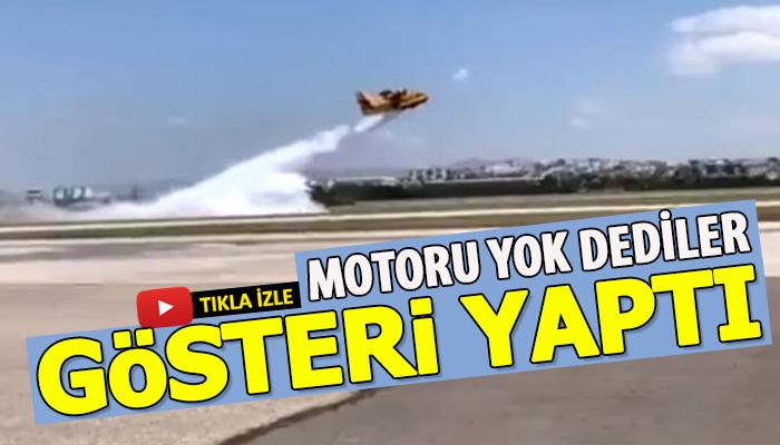 Motoru yok dediler gösteri yaptı