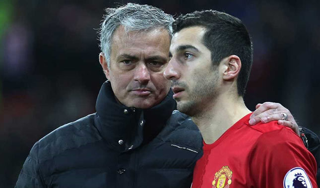 Mourinho'dan Mkhitaryan'a sert eleştiri