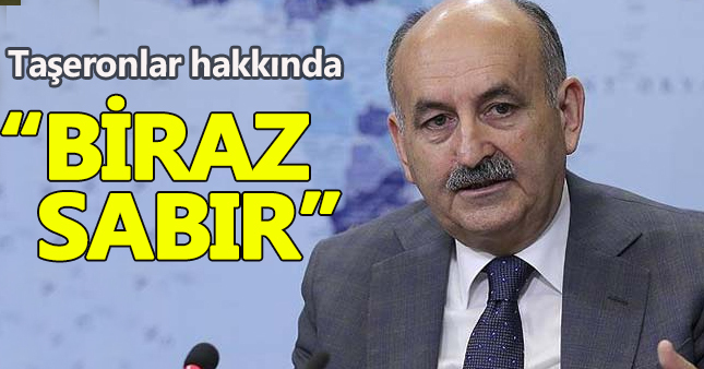 Müezzinoğlu'ndan Taşeron işçiler hakkında açıklama | Taşeron son dakika
