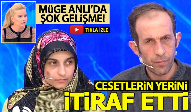 Müge Anlı'da şok! Canlı yayında cesetlerin yerini itiraf etti