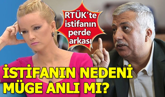 Müge Anlı'nın yayından kaldırılacağı konuşulurken RTÜK istifası geldi