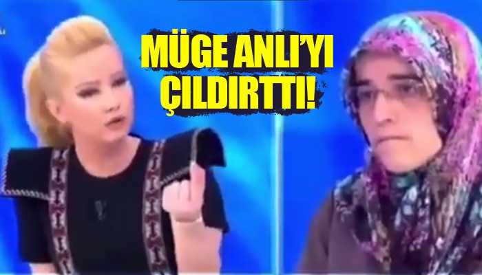 Müge Anlı'yı canlı yayında çıldırtan kadım (amin, amin, he amin)