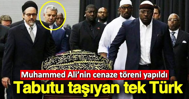 Muhammed Ali'nin tabutunu taşıyan tek Türk AKP'li vekil