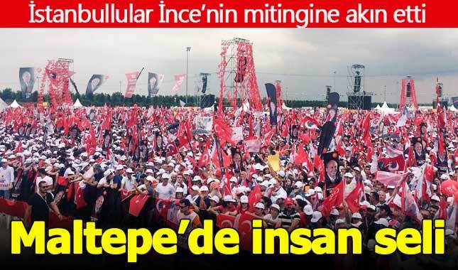 Muharrem İnce İstanbul Maltepe mitingine kaç kişi katıldı?