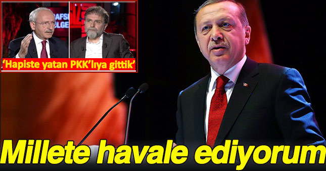 Muhtarlarla iftar programında konuşan Erdoğan, Kılıçdaroğlu'na tepki gösterdi